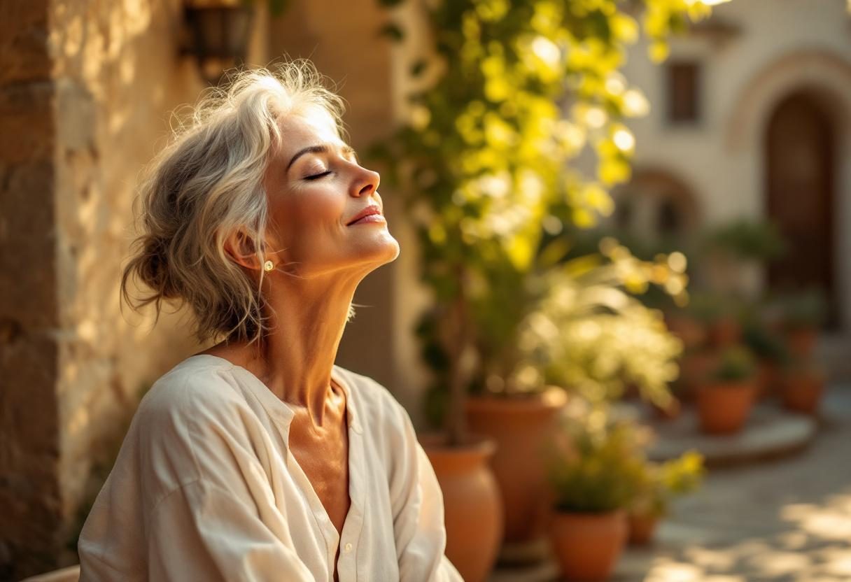 Natural wellness lifestyle with herbal ingredients