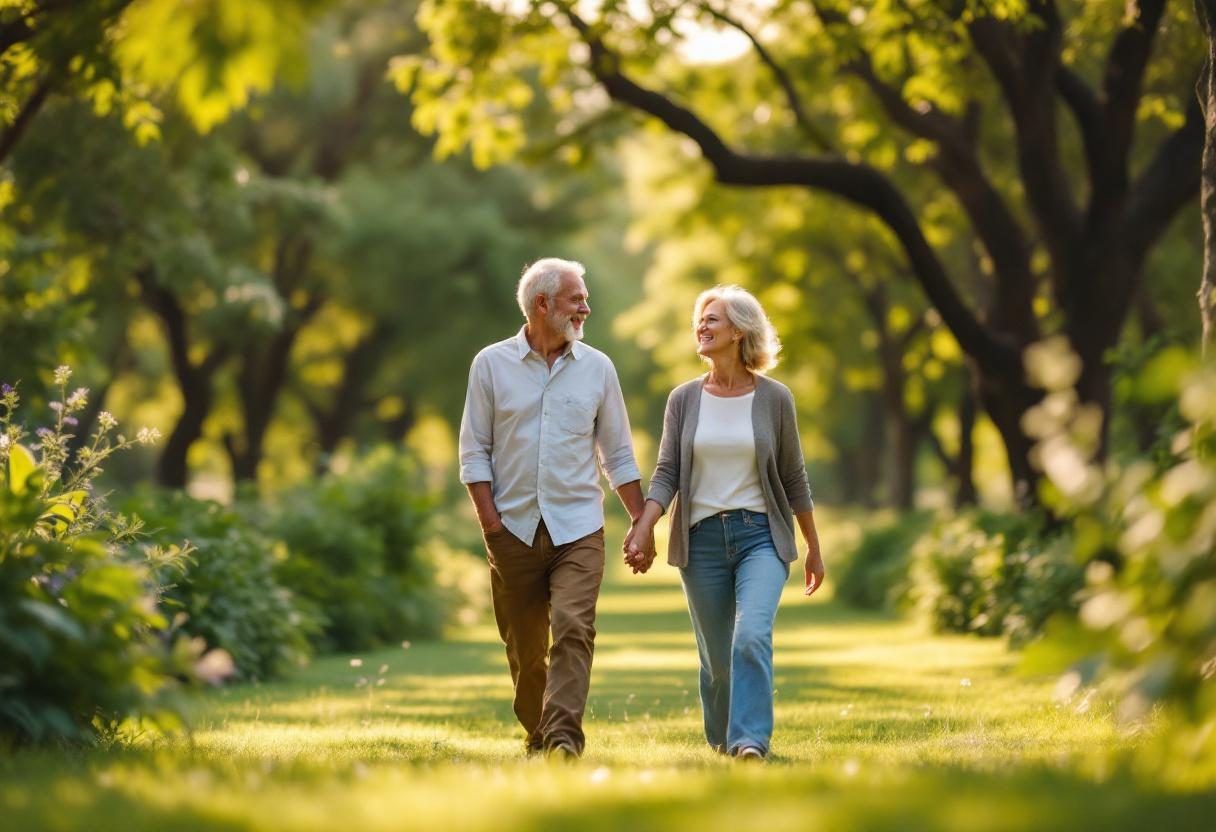 Persona manteniendo hábitos saludables de bienestar diario