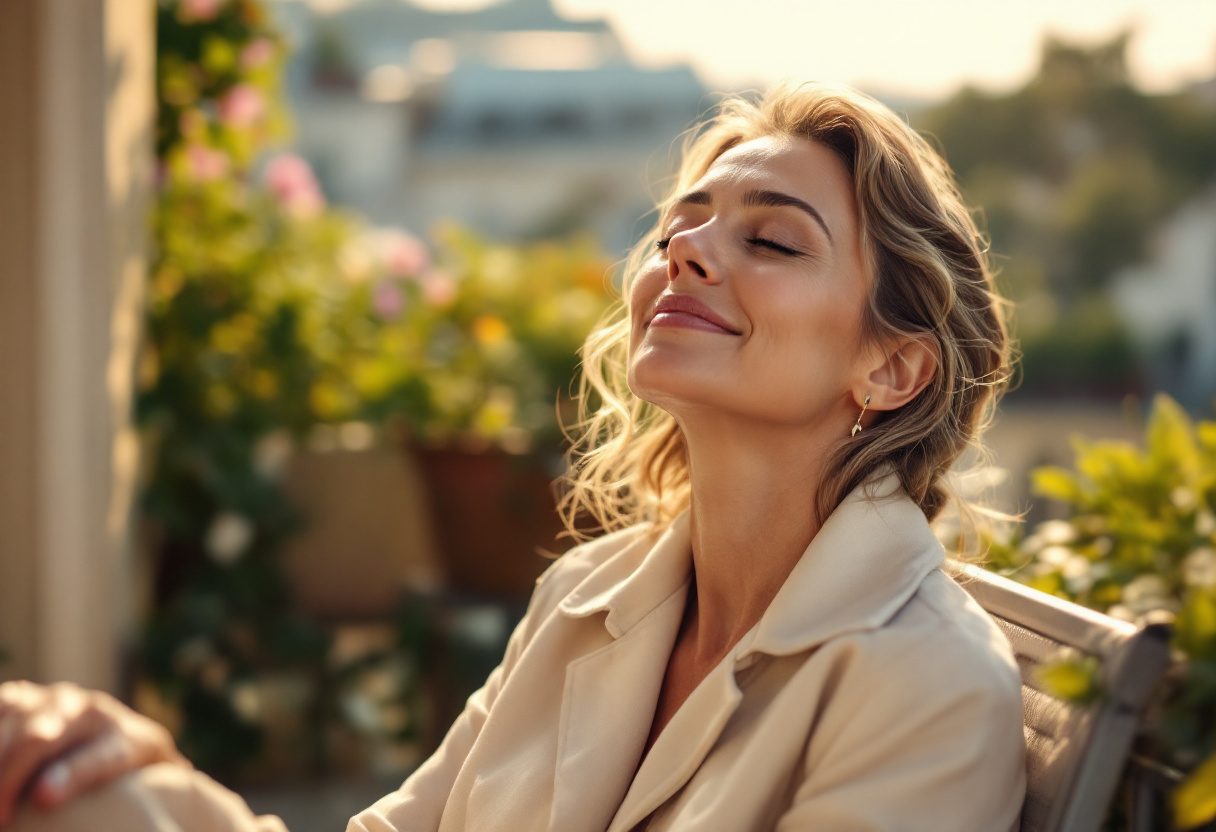 Lifestyle-Bild zur Unterstützung der Augengesundheit