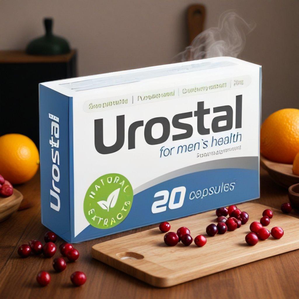 Urostal Verpackung geöffnet