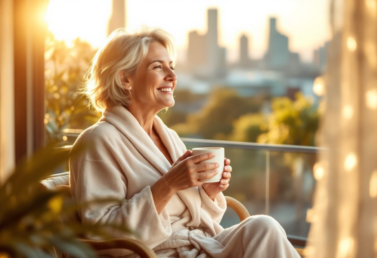 Lifestyle image of All Day Slimming Tea in use