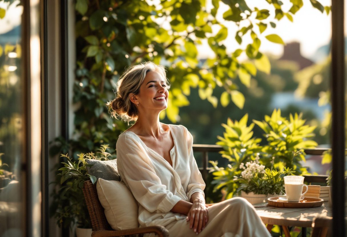 Digestive wellness lifestyle thematic image