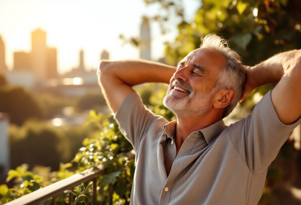 Lifestyle image of Endopeak supplement in use