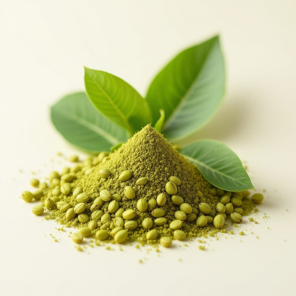 Green tea leaves, natural botanical extract