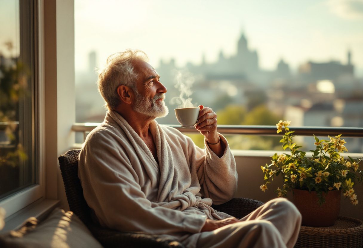 Prostalab istifadə edən kişi həyat tərzində