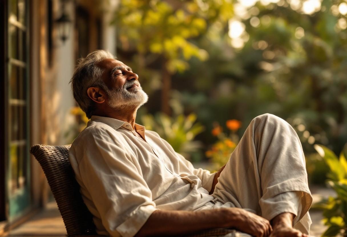 সক্রিয় এবং স্বাস্থ্যকর জীবনযাপনরত পুরুষ