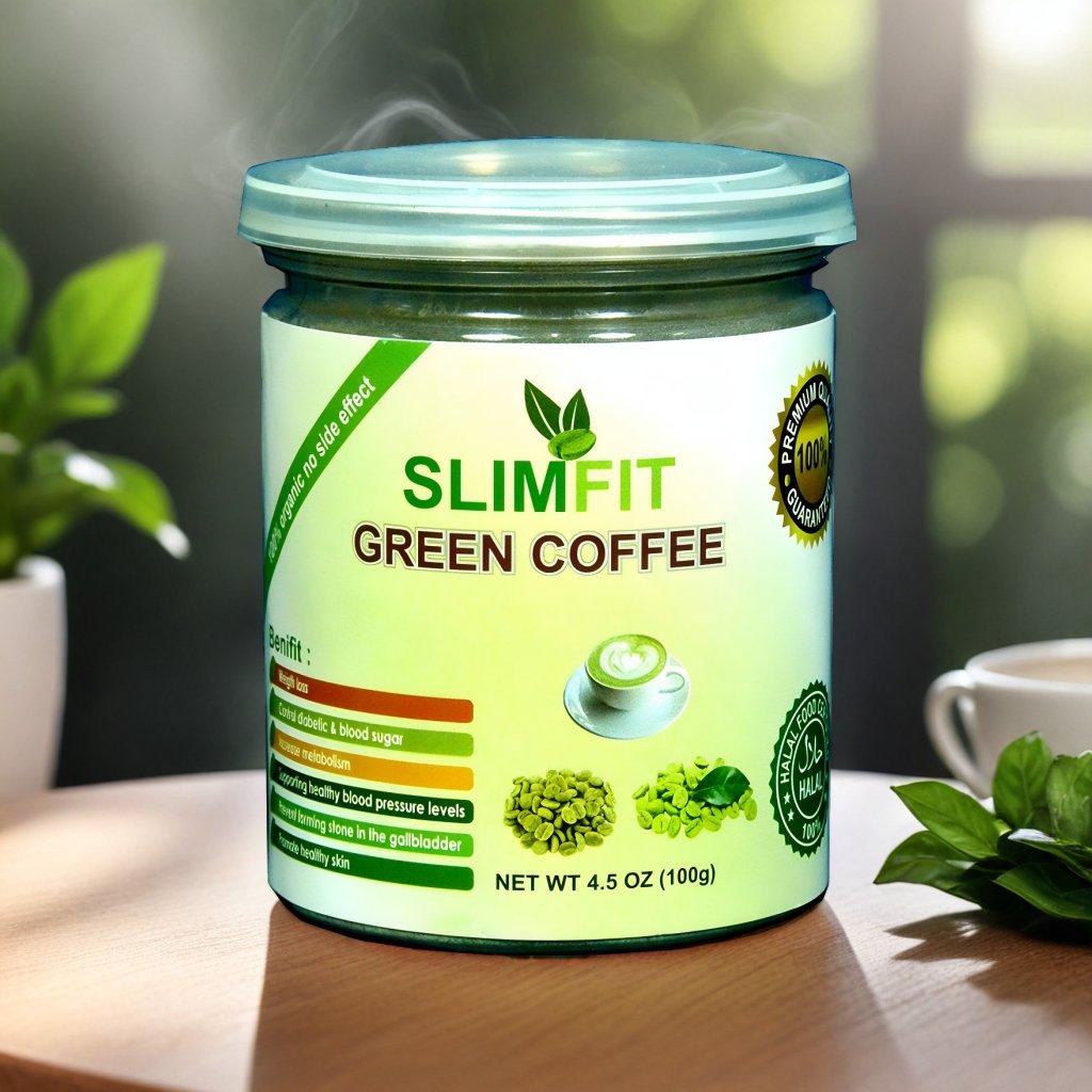Slimfit Green Coffee packshot