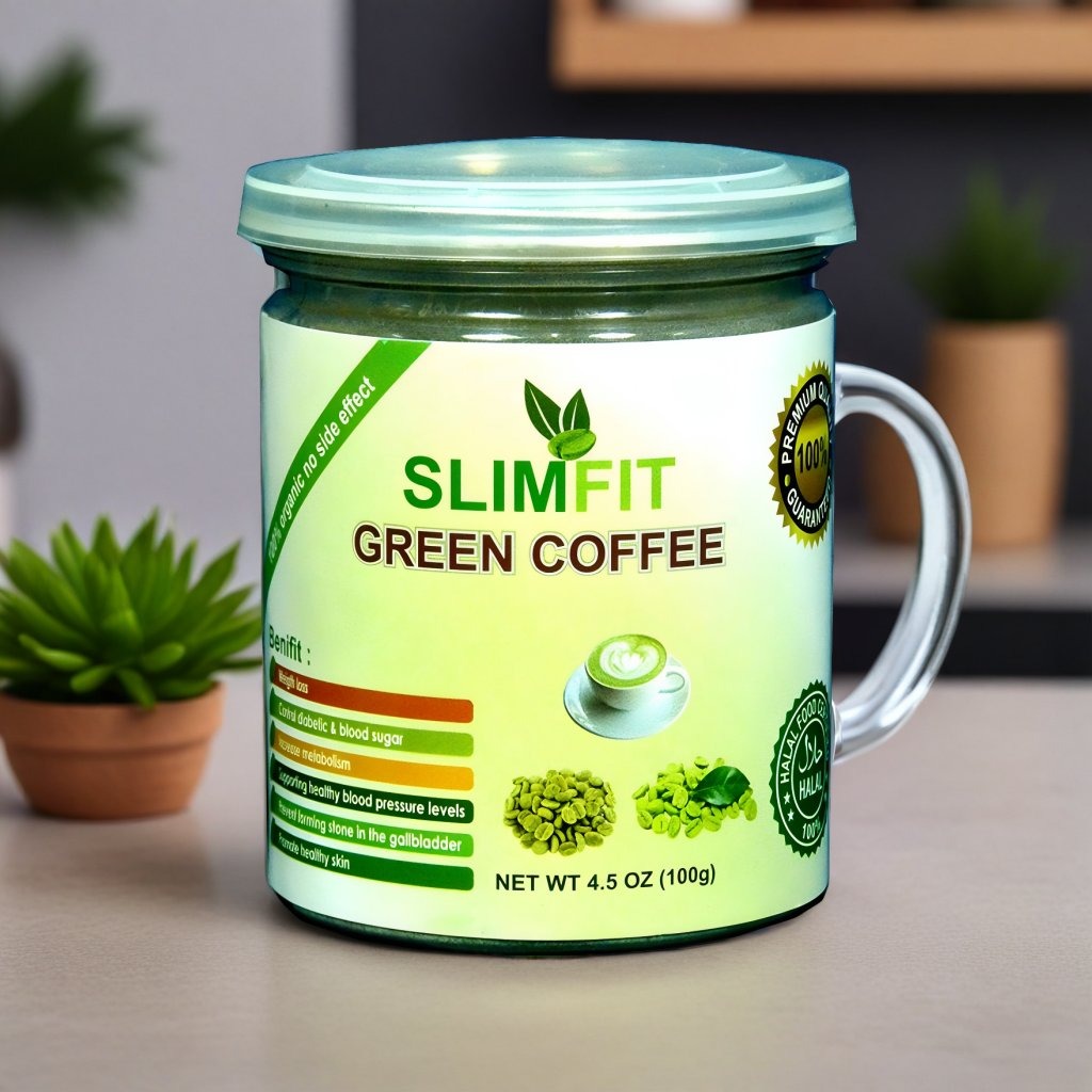 Slimfit Green Coffee packshot