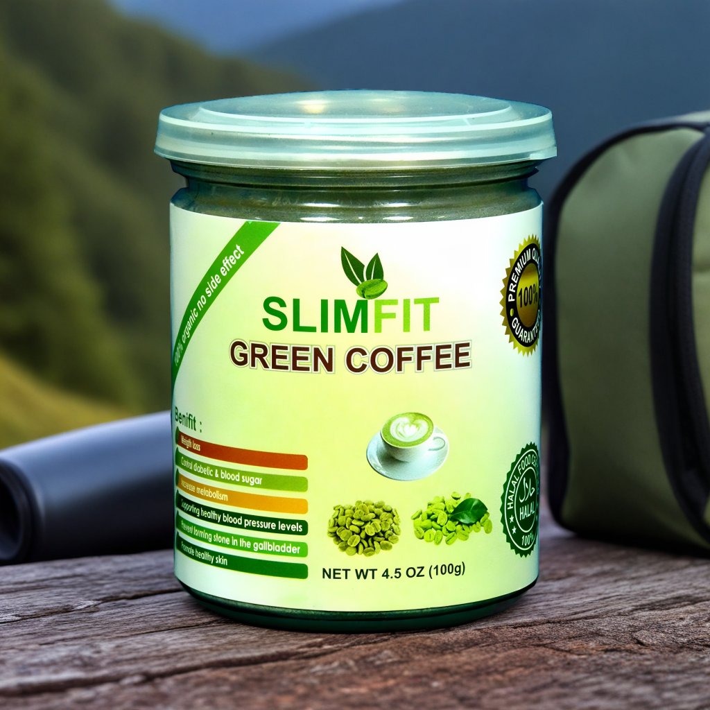 Slimfit Green Coffee packshot
