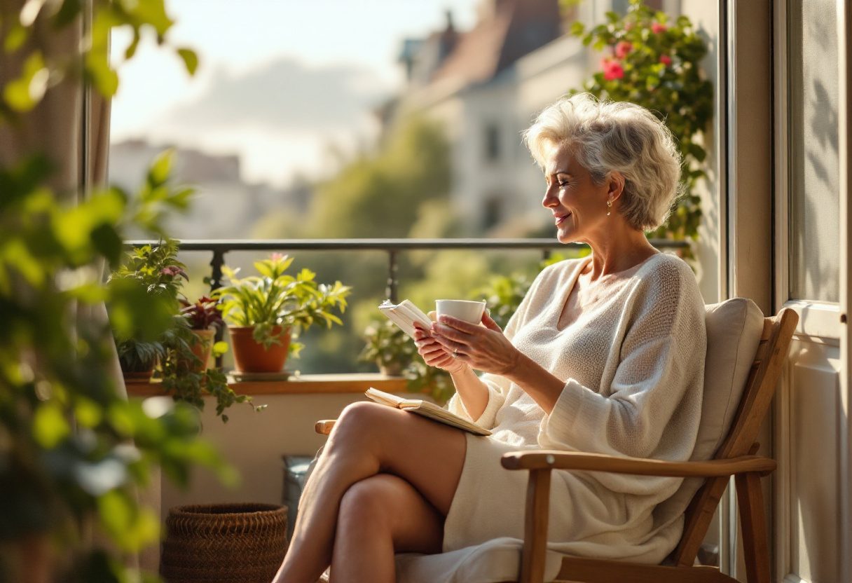 Lifestyle afbeelding van benen in comfort