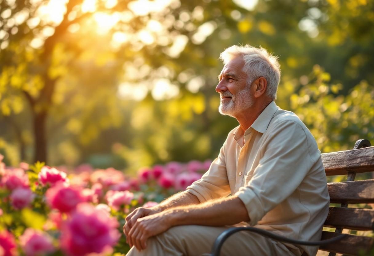 Зрял мъж, грижа за здравето, активен начин на живот