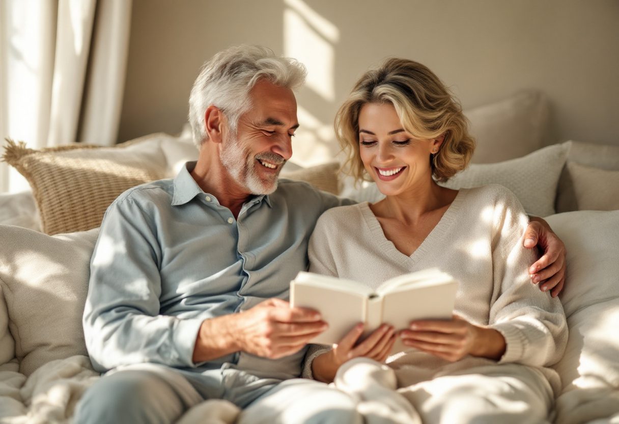 Persona tomando suplemento en casa