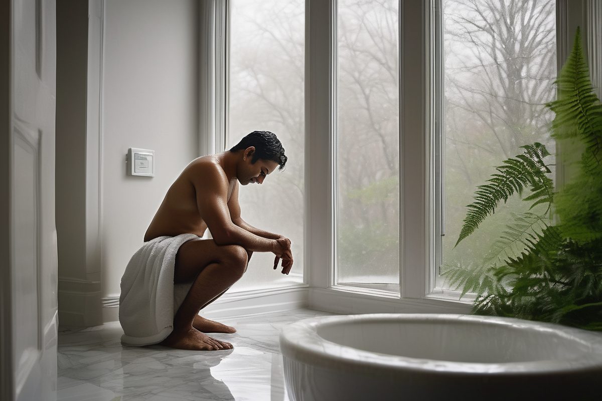 Daily wellness routine with healthy meals and supplements