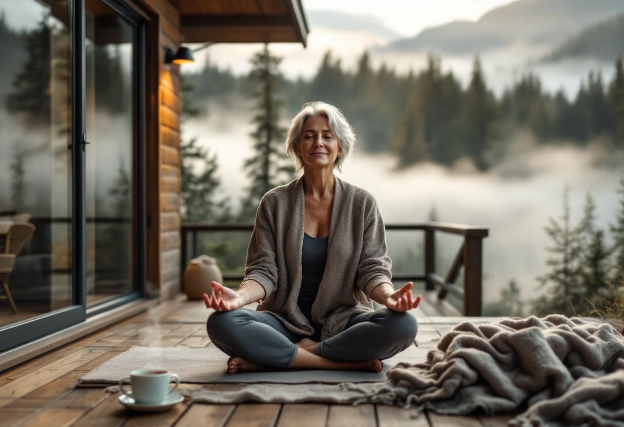 Wellness lifestyle with natural ingredients and healthy routine