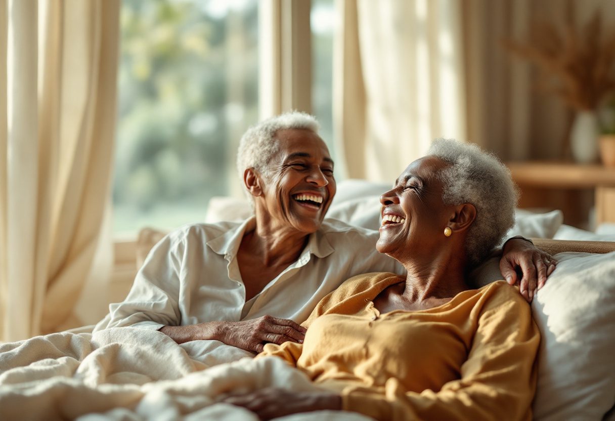 Homme mature dans un environnement naturel