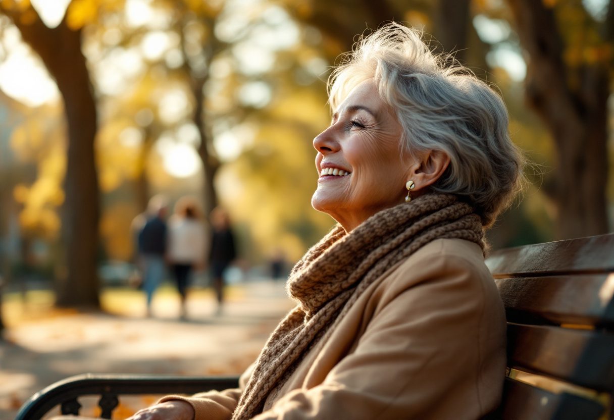 Personas disfrutando de vida activa