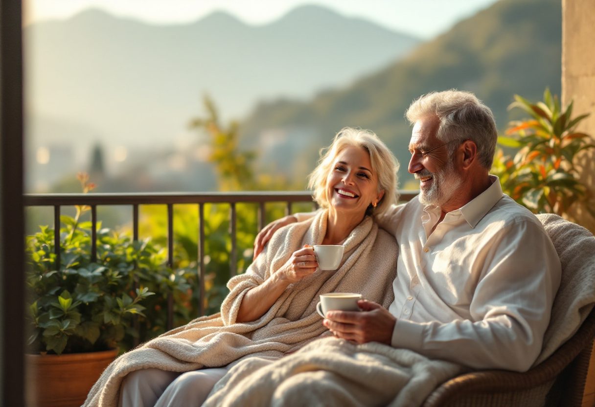 Personas adultas manteniendo un estilo de vida saludable