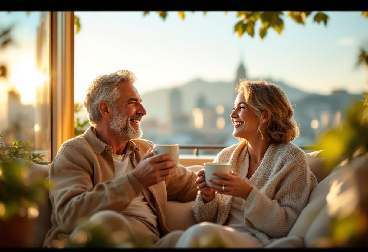 Persona disfrutando de bienestar y salud natural