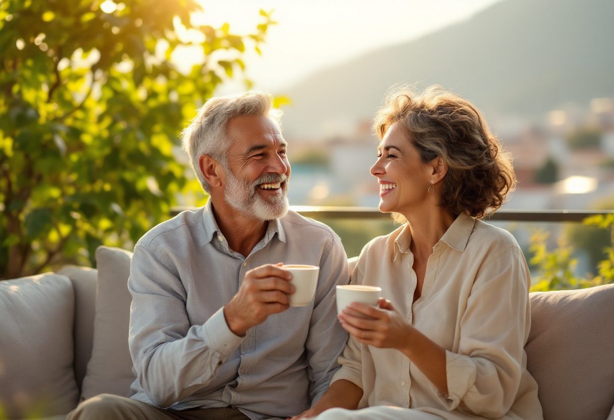 Persona disfrutando de bienestar y vitalidad