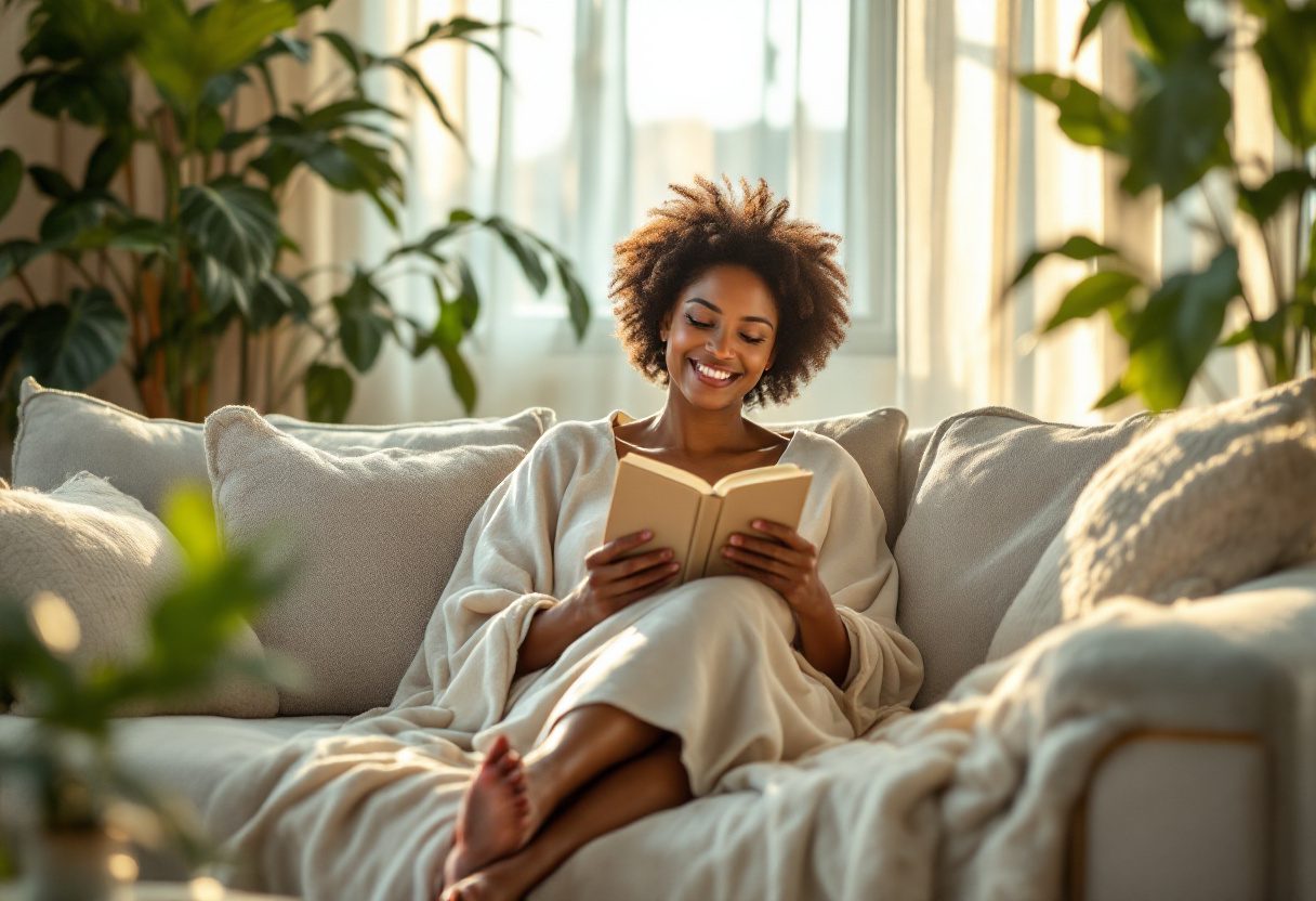 Persona usando Better Life Parasites en su rutina diaria