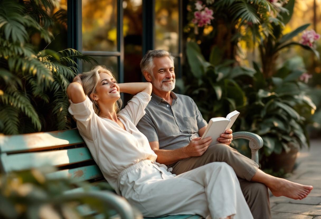 Persona caminando activamente en entorno natural colombiano con sensación de bienestar