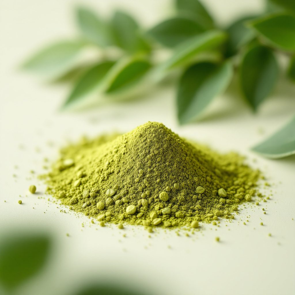 Zeleni čaj matcha u prahu