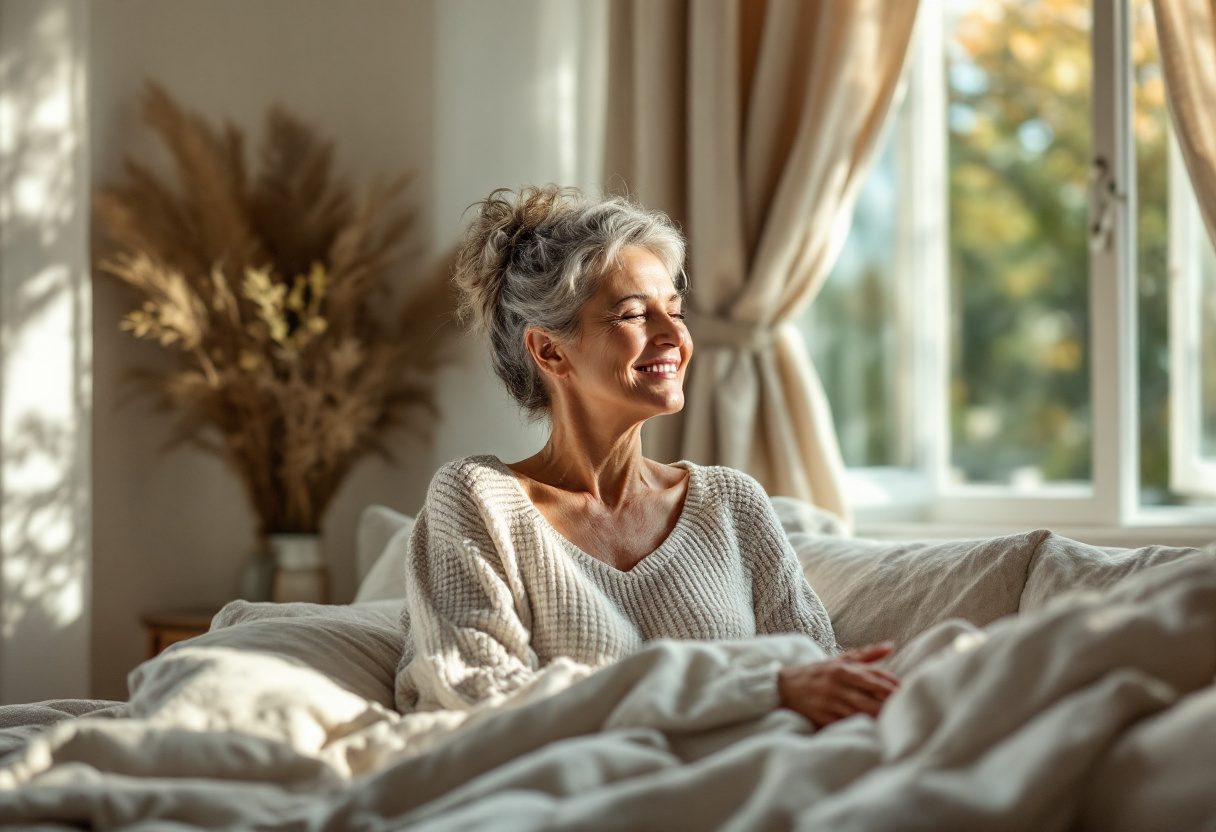 Persona aplicando crema Fixinol en casa