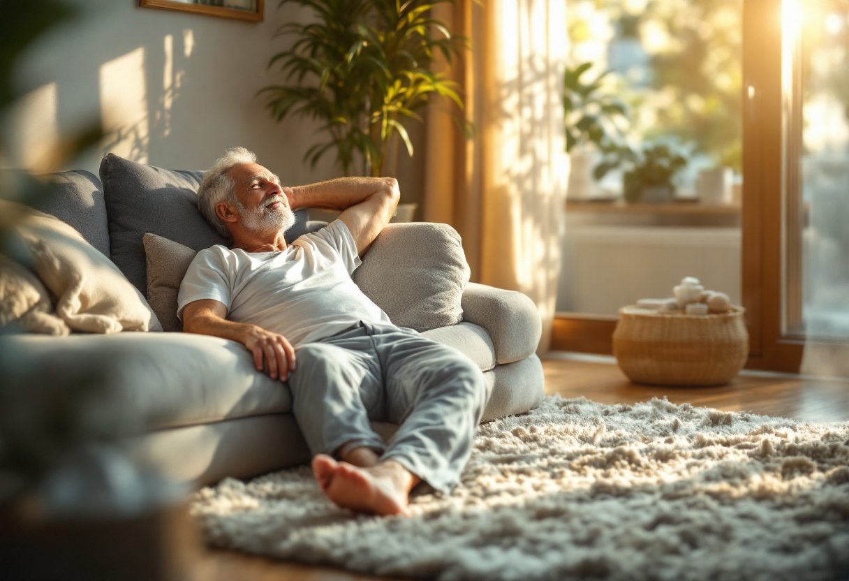Lifestyle tematické foto aplikace spreje na nohy