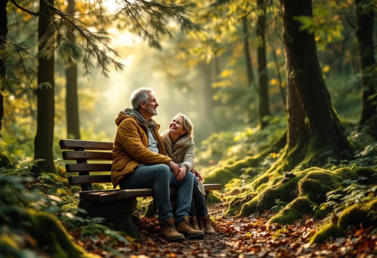 Ausgewogene Lebensweise mit Fokus auf tägliche Pflege und Wohlbefinden