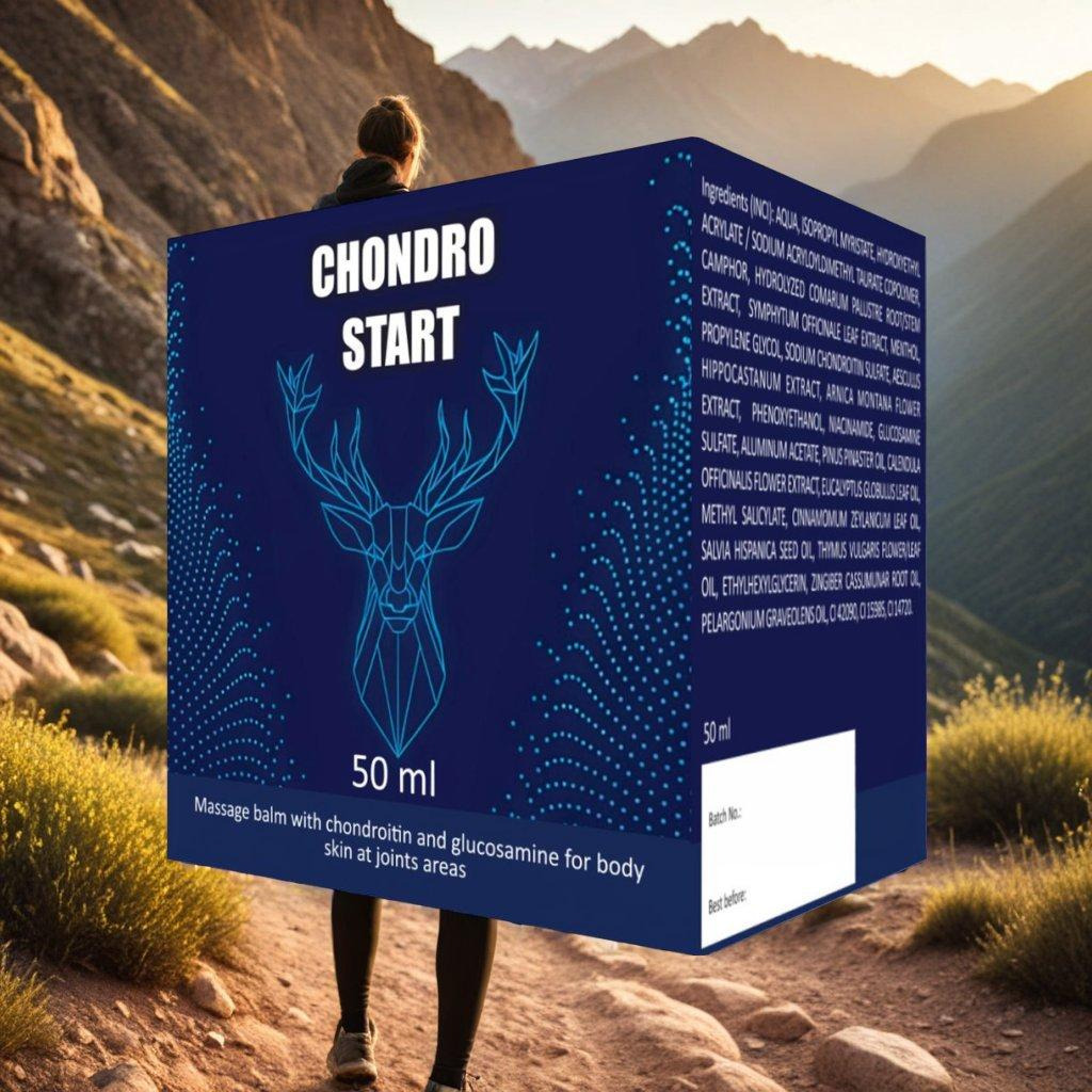 CHONDROSTART Produktflasche mit Kapseln