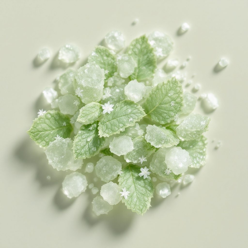 Menthol-Kristalle