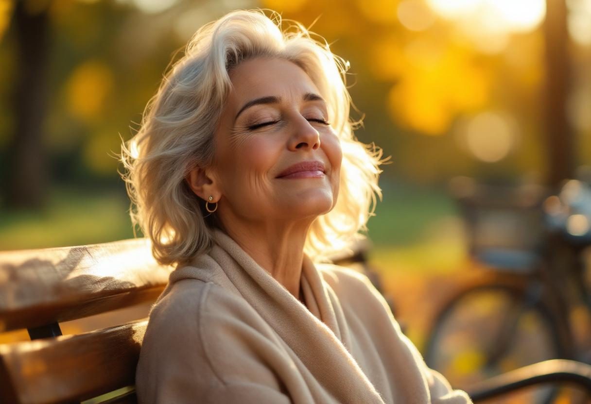 Ausgewogene Ernährung und aktiver Lebensstil mit natürlichen Zutaten