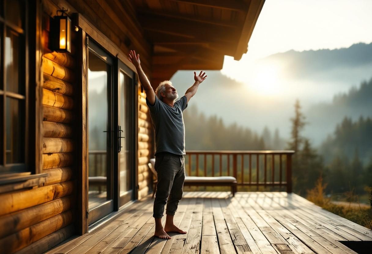 Daily self-care wellness routine