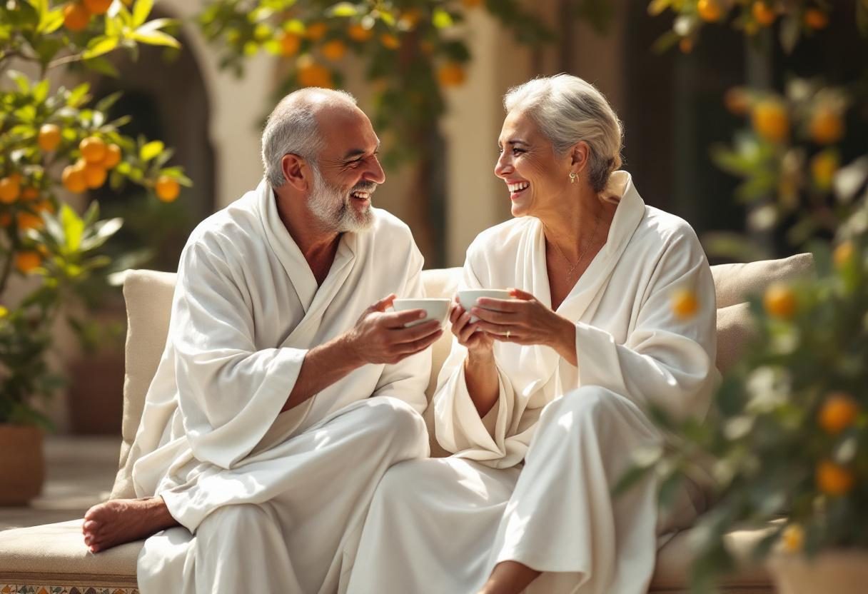 رجل يقضي وقتًا مع العائلة في نشاط خارجي يعكس الصحة والنشاط