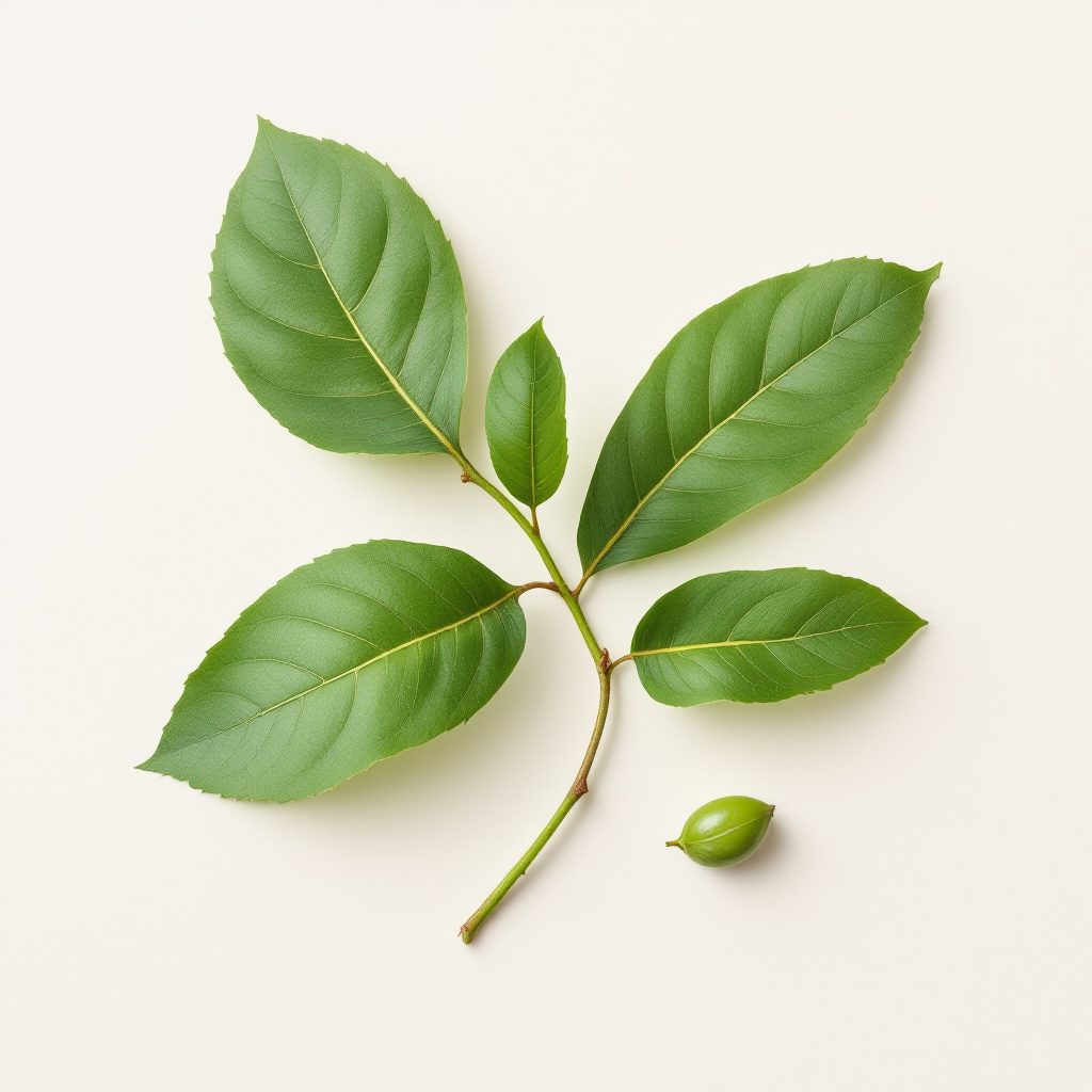 Hojas de té verde