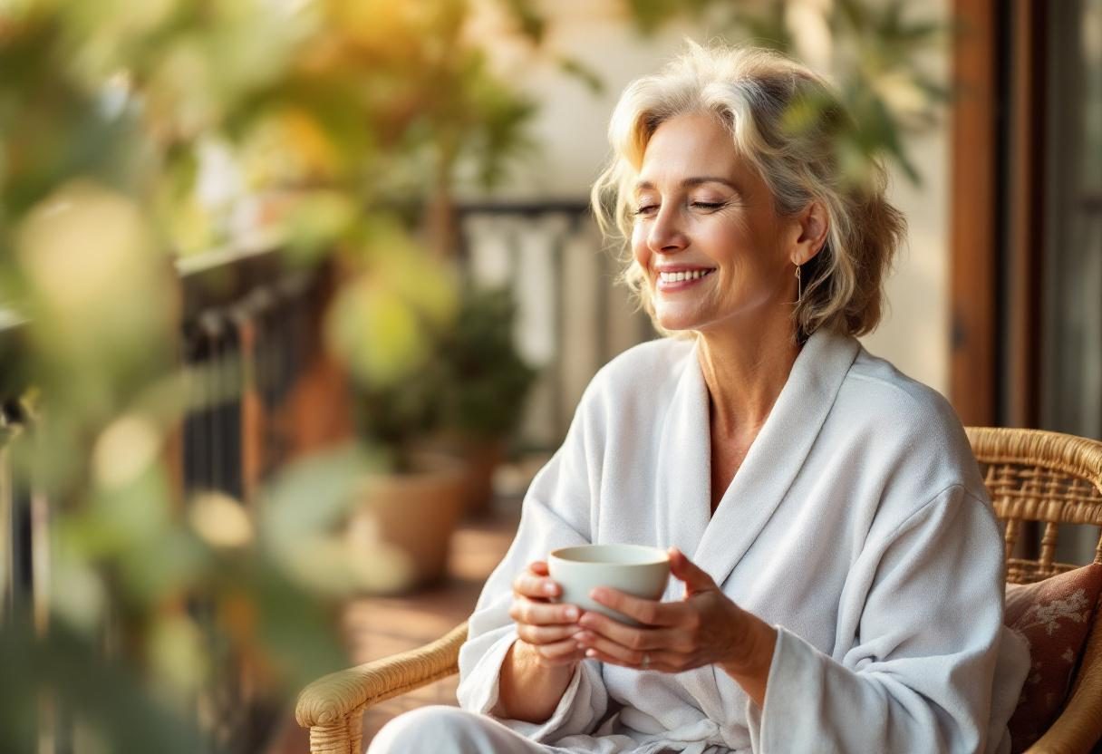 Estilo de vida saludable con alimentación equilibrada y bienestar diario