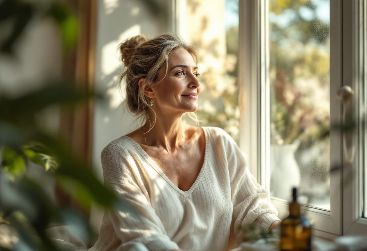 Persona mayor disfrutando de movilidad y bienestar