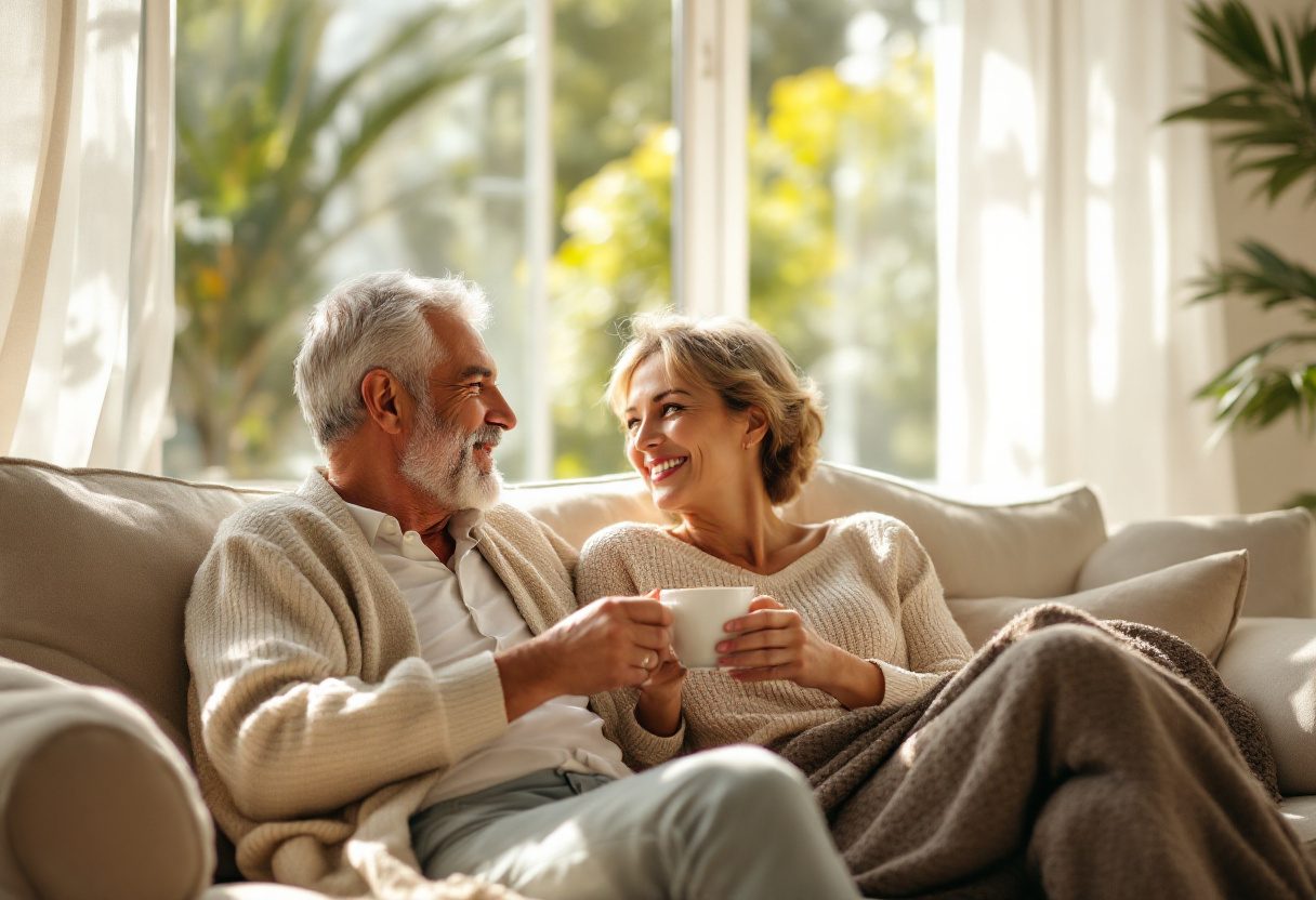 Personas mayores y activas disfrutando de la vida