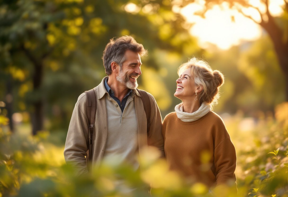 Persona activa disfrutando de movilidad y bienestar