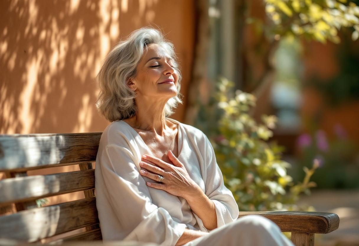 Personne active pratiquant une activité physique en plein air