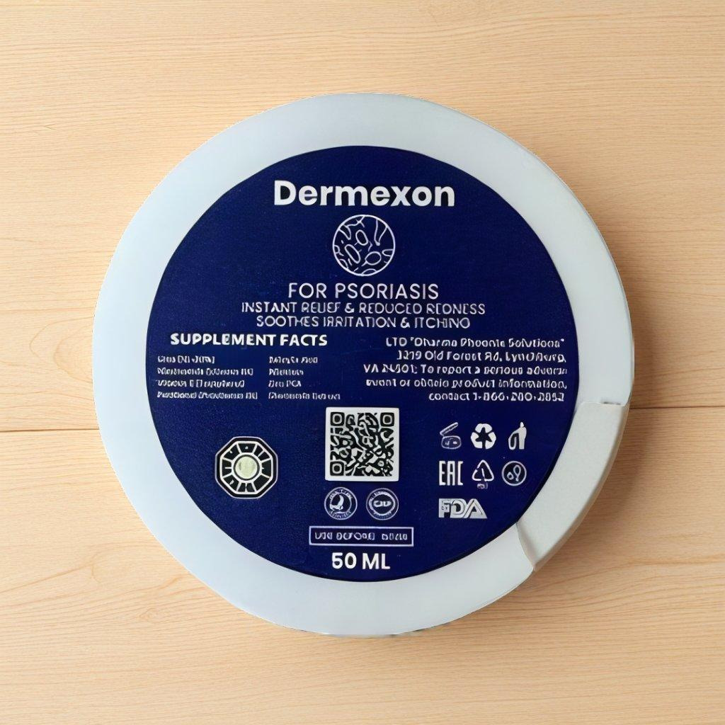 DERMEXON პროდუქტის პაკეტი და შეფუთვა