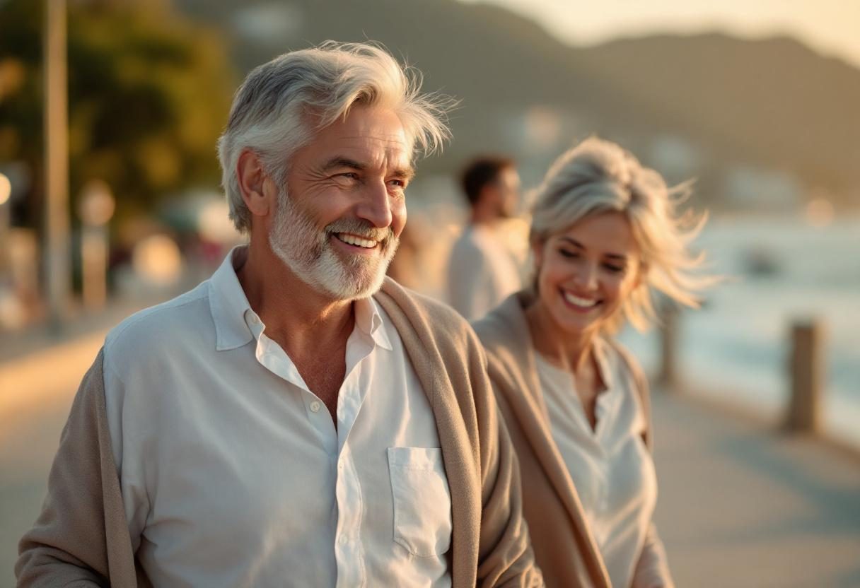 თმის მოვლის რეზულტატი ბუნებრივი განათებით