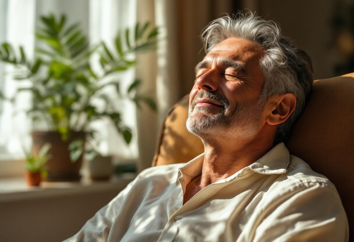 მამაკაცი ჯანმრთელი ცხოვრების წესით