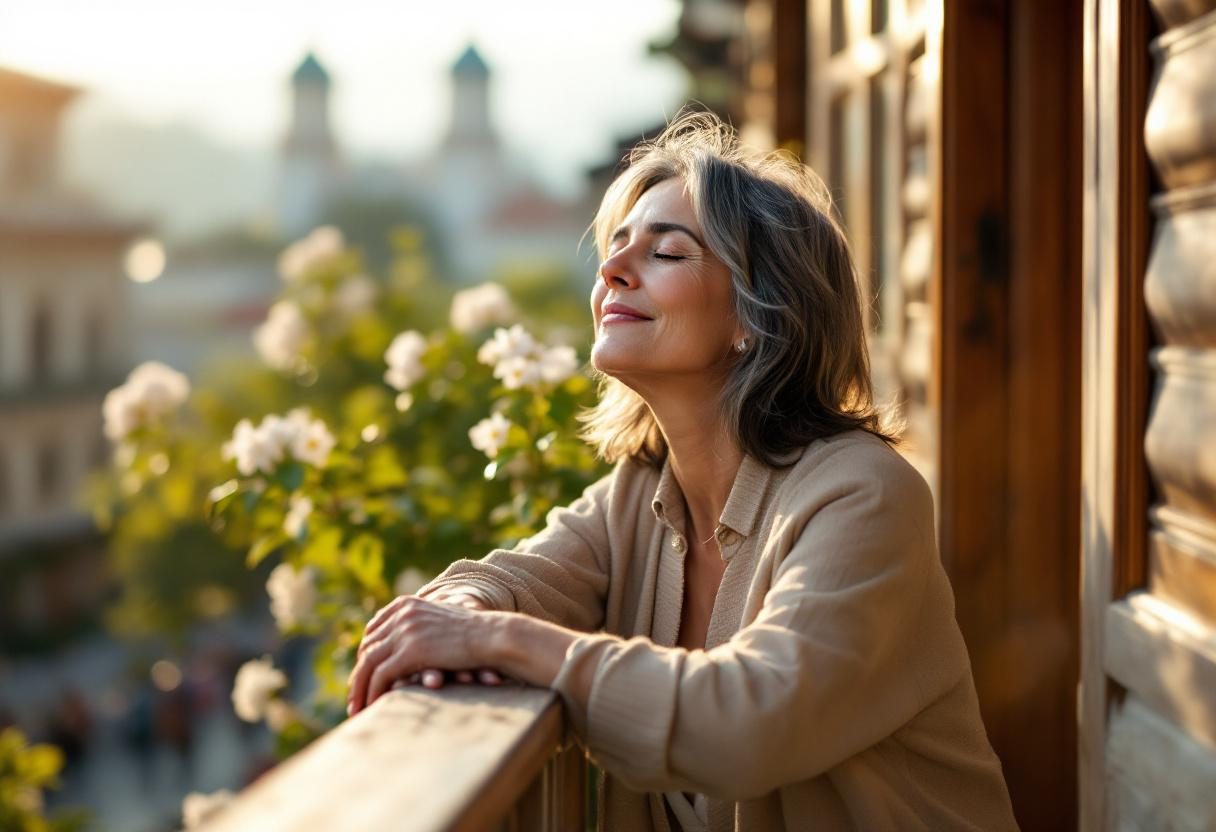 ადამიანი აქტიურად მოძრაობს, ჯანსაღი ცხოვრების წესი