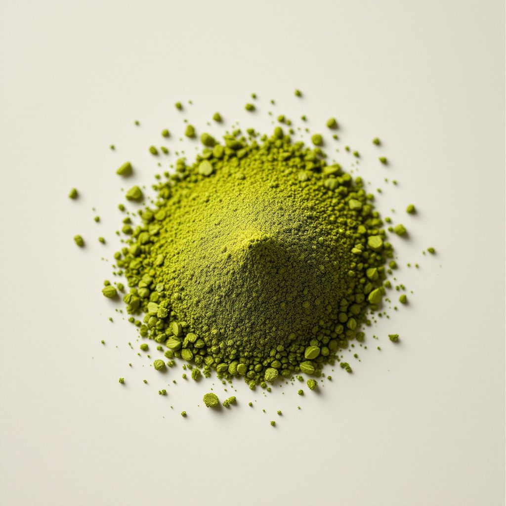 Φύλλα πράσινου τσαγιού matcha