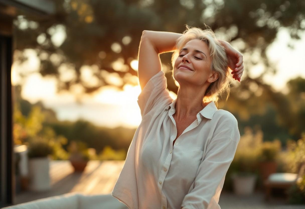 Aktivna osoba u prirodi, zdrav životni stil