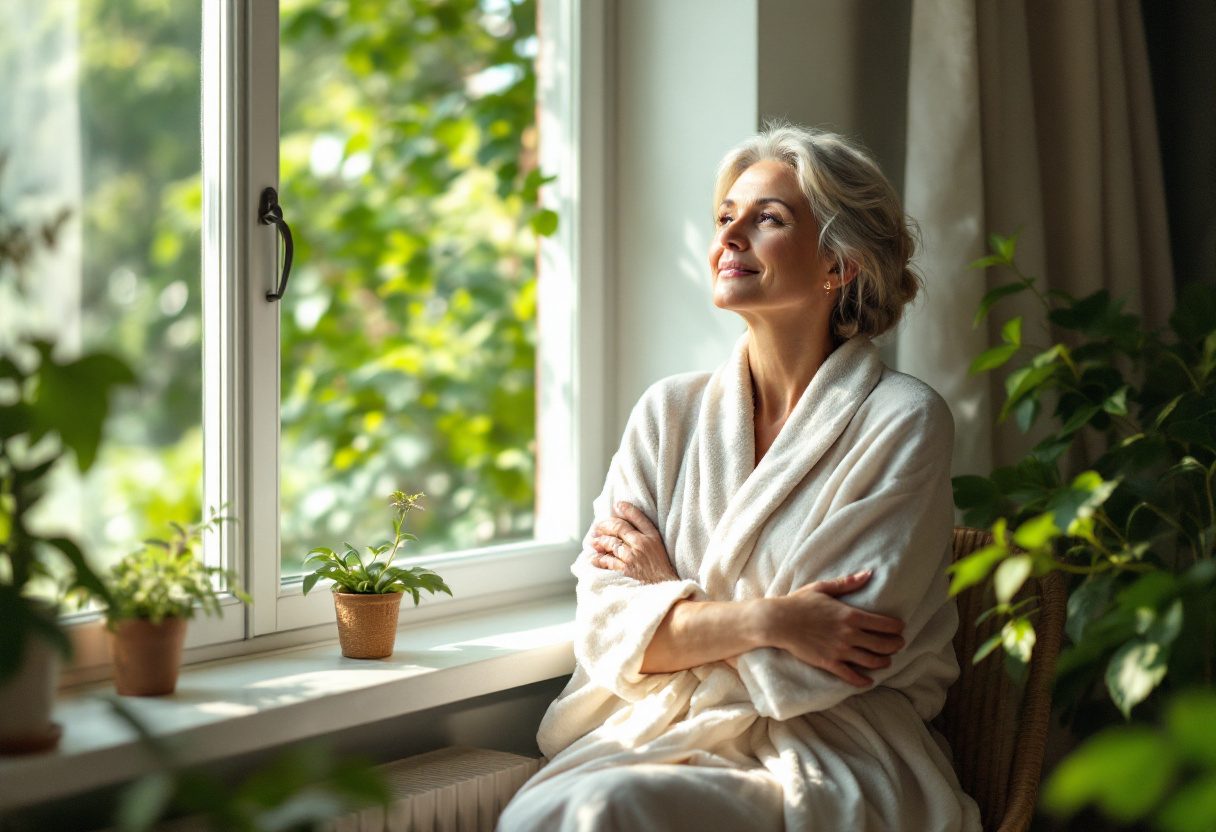 Női arc fiatalos bőrrel, Beauty Age Skin használatával