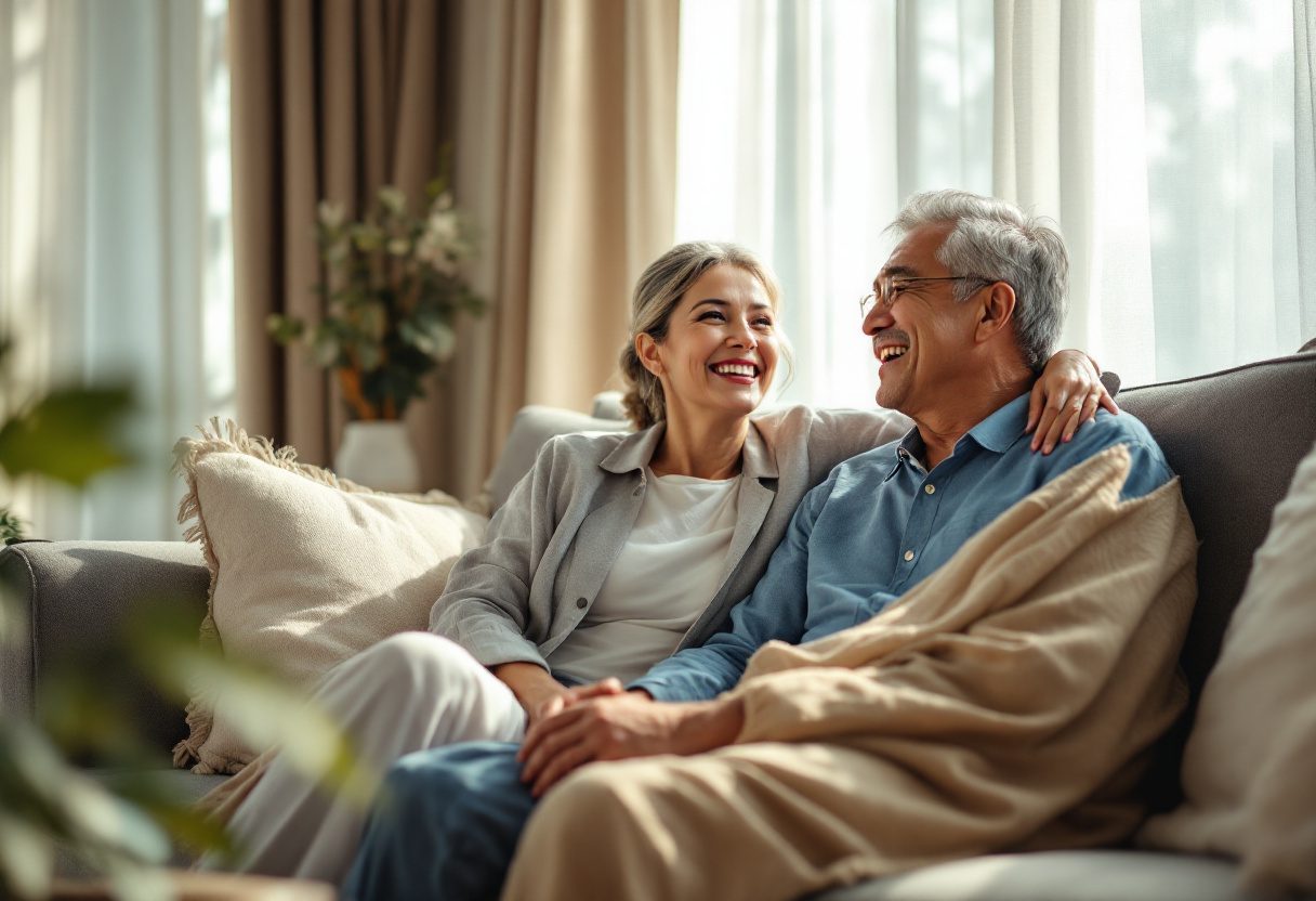 Pria dewasa menjalani gaya hidup aktif dan sehat