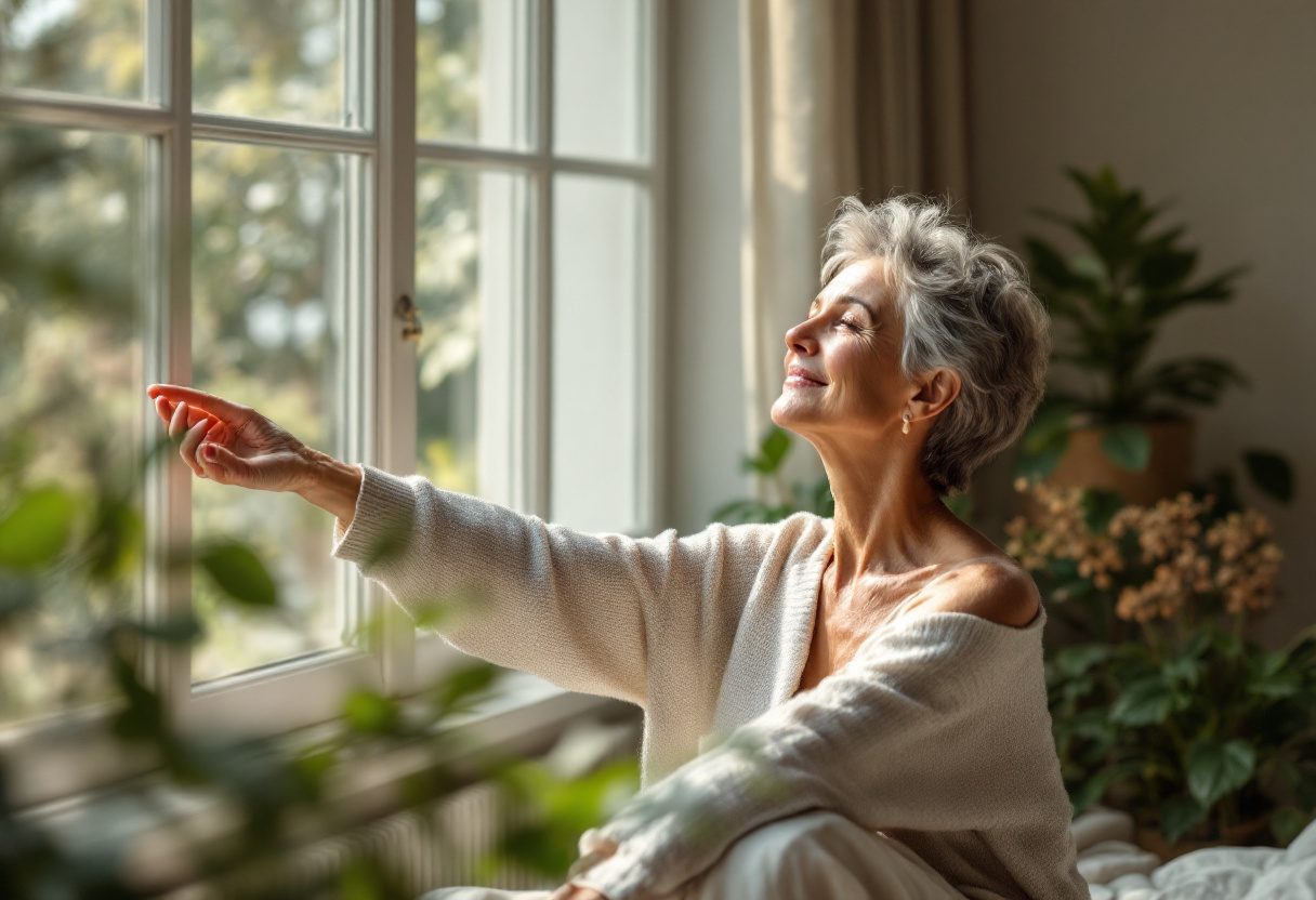 Lifestyle: persona rilassata dopo l’applicazione di Arthrolon