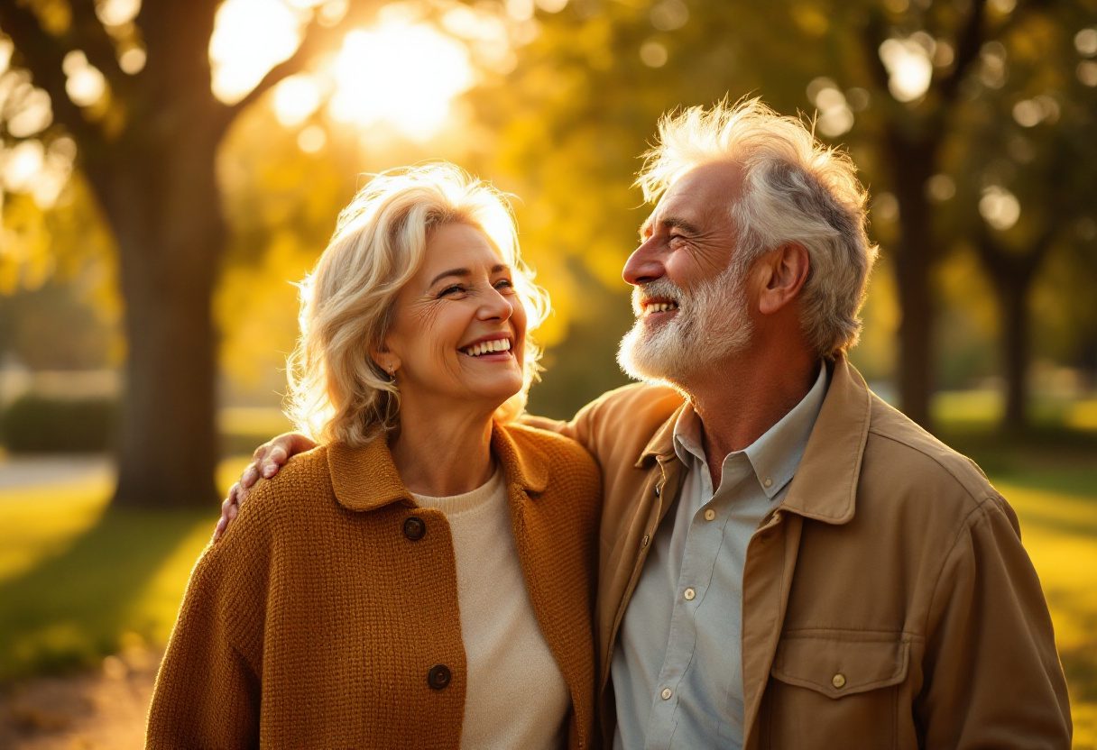 Persone attive che godono del movimento e del benessere